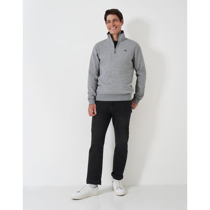 Crew Clothing Mens Classic Half Zip Sweatshirt