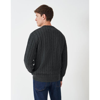 Crew Clothing Mens Oarsman Organic Cable Crew Knitwear Jumper