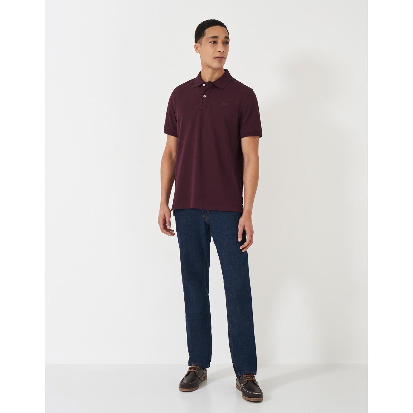 Crew Clothing Mens Classic Pique Short Sleeve Polo Shirt