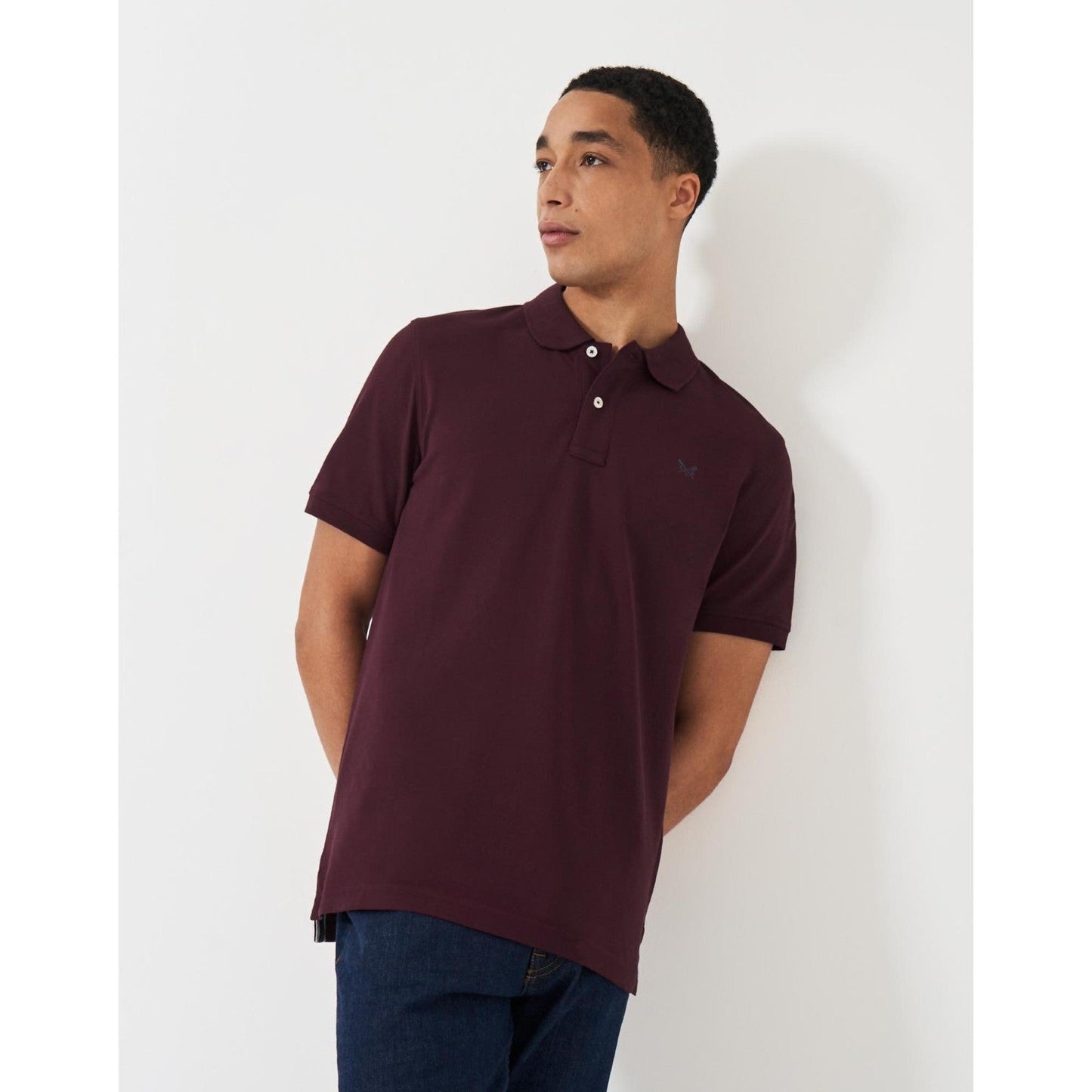 Crew Clothing Mens Classic Pique Short Sleeve Polo Shirt