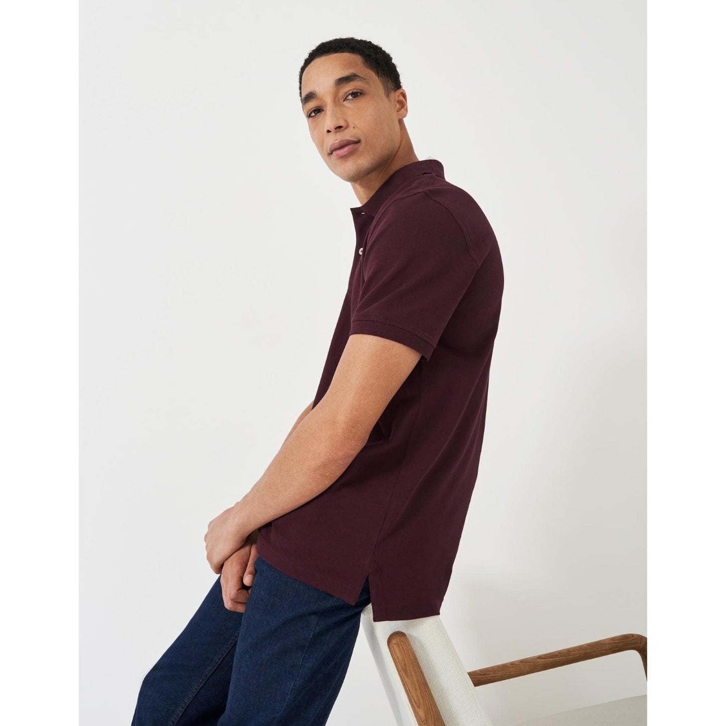 Crew Clothing Mens Classic Pique Short Sleeve Polo Shirt