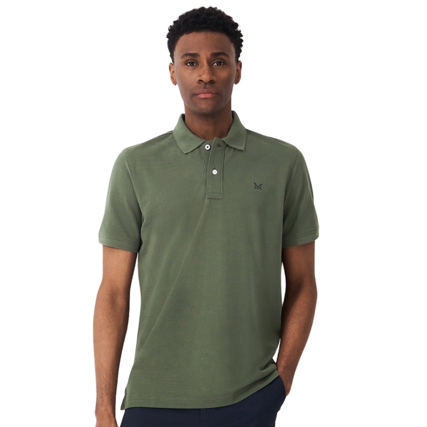 Crew Clothing Mens Classic Pique Short Sleeve Polo Shirt