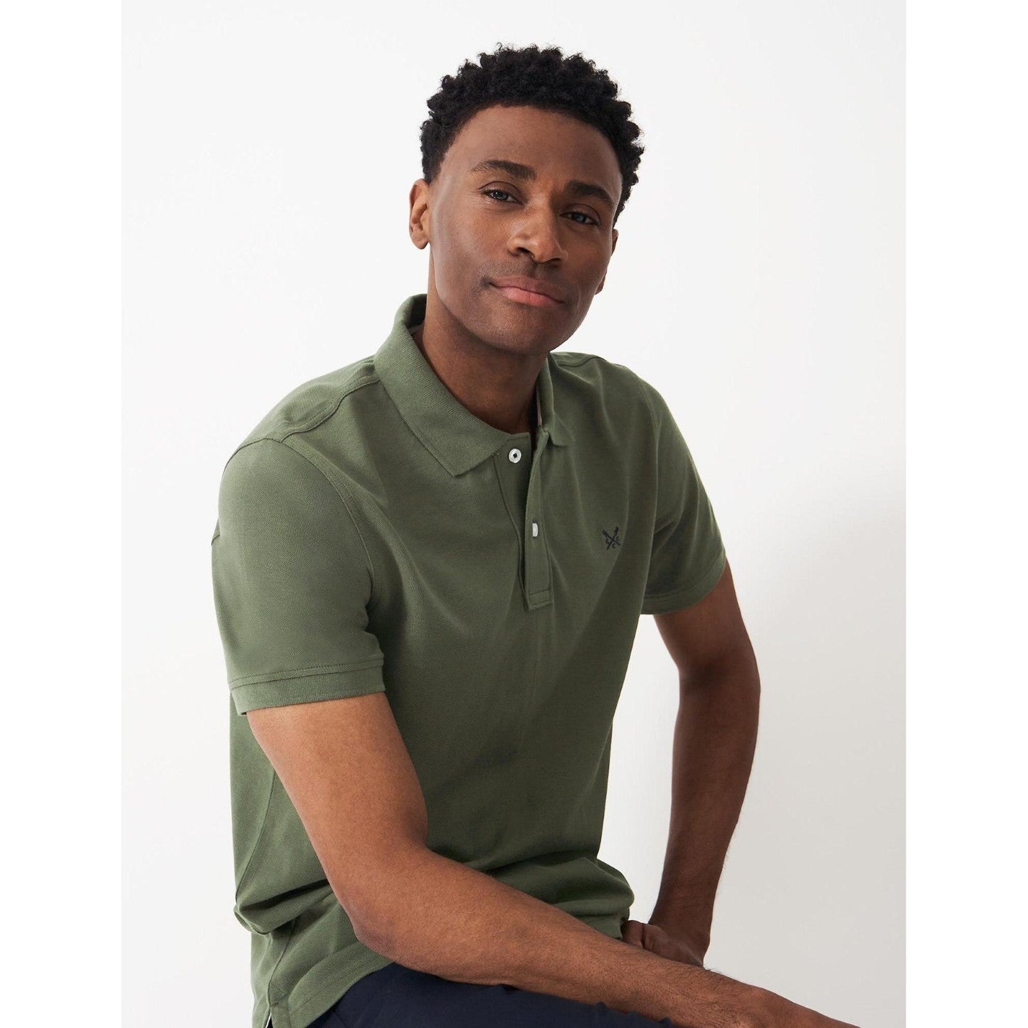 Crew Clothing Mens Classic Pique Short Sleeve Polo Shirt