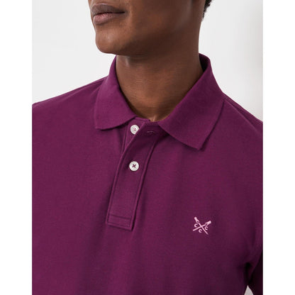 Crew Clothing Mens Classic Pique  Short Sleeve Polo Shirt