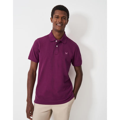 Crew Clothing Mens Classic Pique  Short Sleeve Polo Shirt