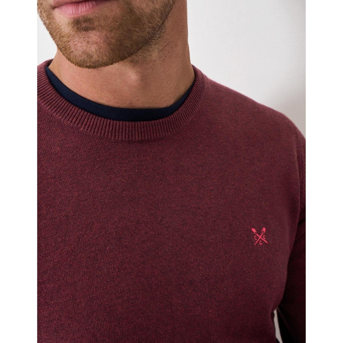 Crew Clothing Mens Organic Cotton Crew Sweatshirt