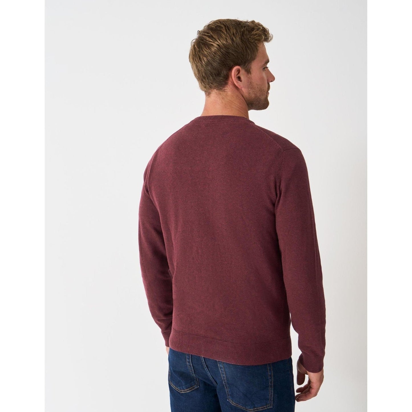 Crew Clothing Mens Organic Cotton Crew Sweatshirt