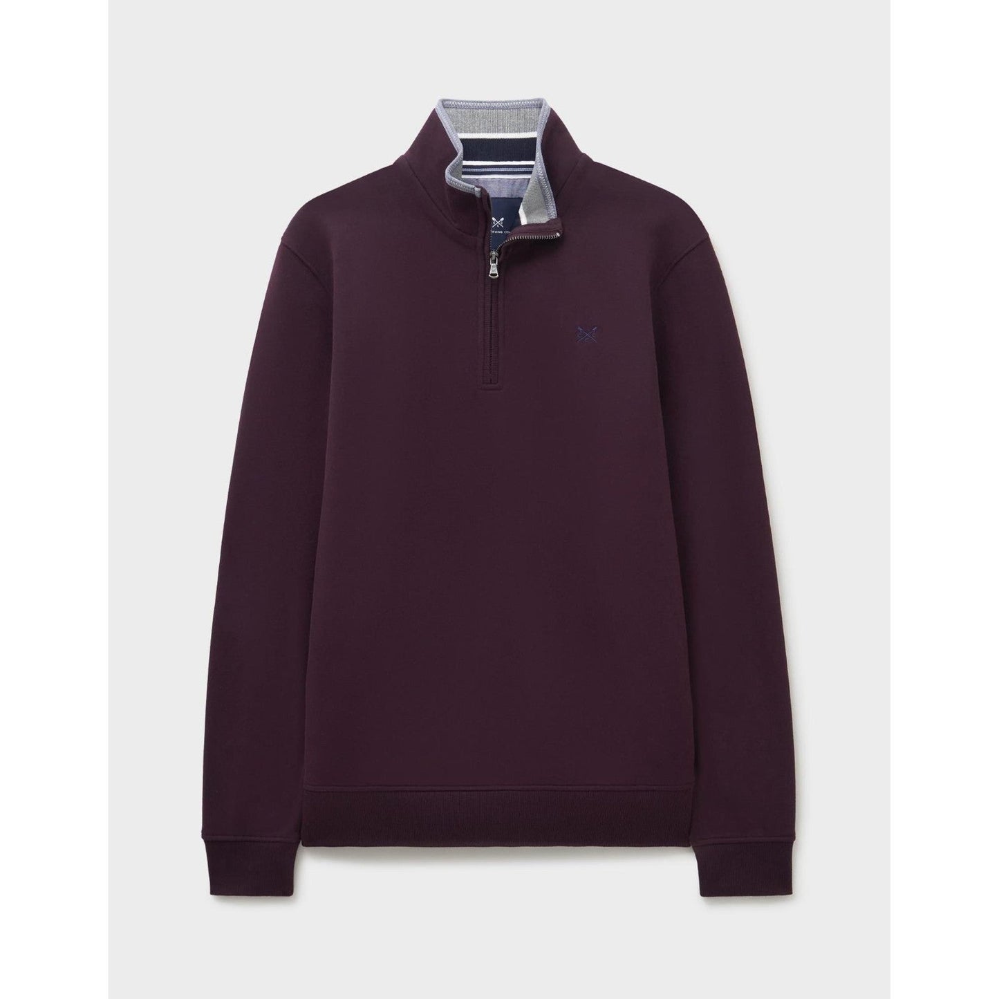 Crew Clothing Mens Classic Half Zip Sweatshirt
