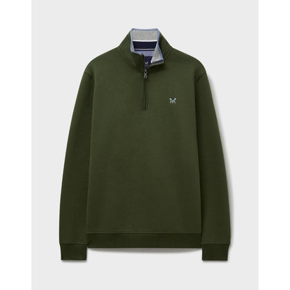 Crew Clothing Mens Classic Half Zip Sweatshirt