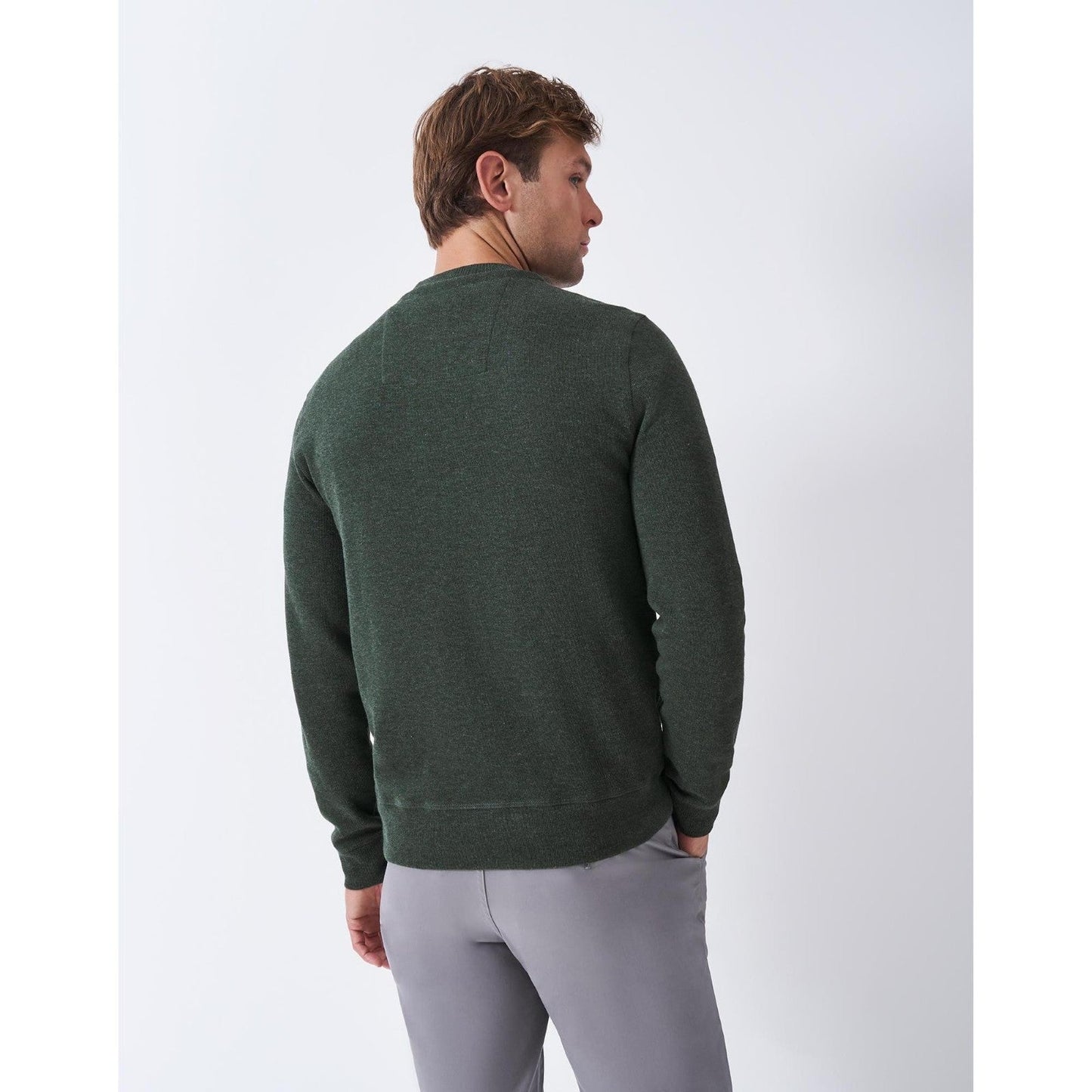 Crew Clothing Mens French Rib Crew Neck Sweatshirt