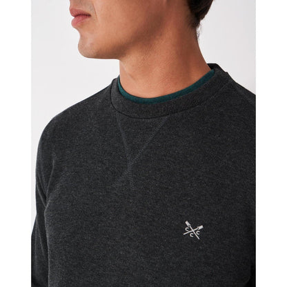 Crew Clothing Mens French Rib Crew Neck Sweatshirt
