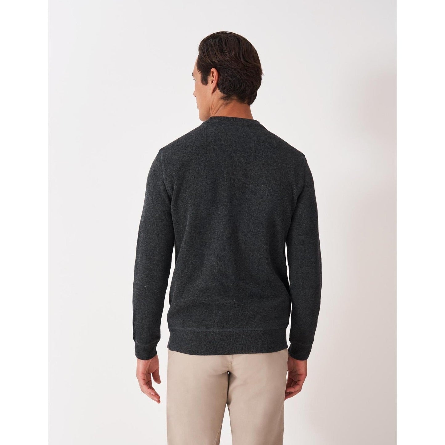 Crew Clothing Mens French Rib Crew Neck Sweatshirt