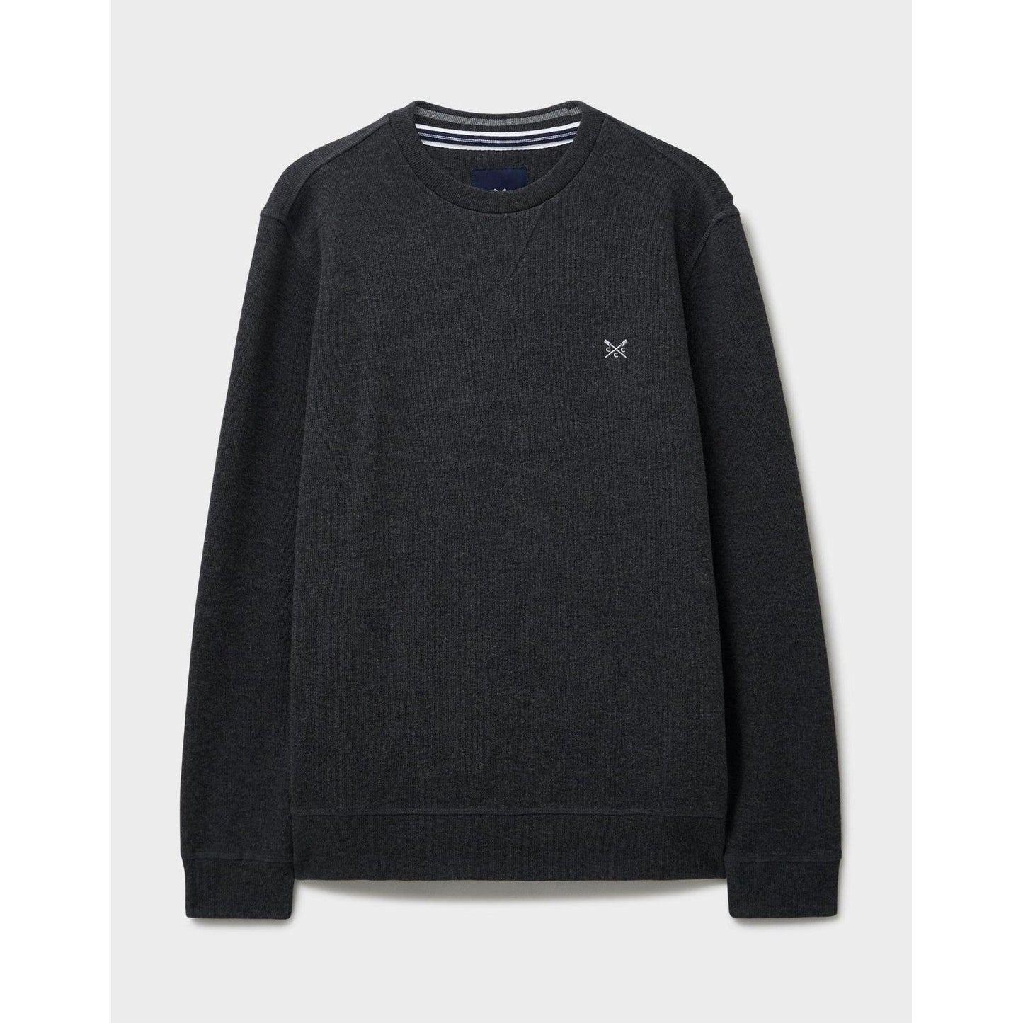 Crew Clothing Mens French Rib Crew Neck Sweatshirt
