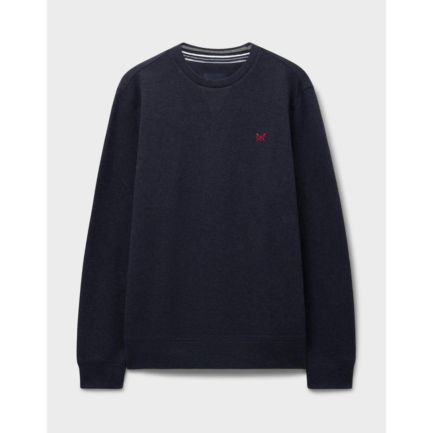Crew Clothing Mens French Rib Crew Neck Sweatshirt