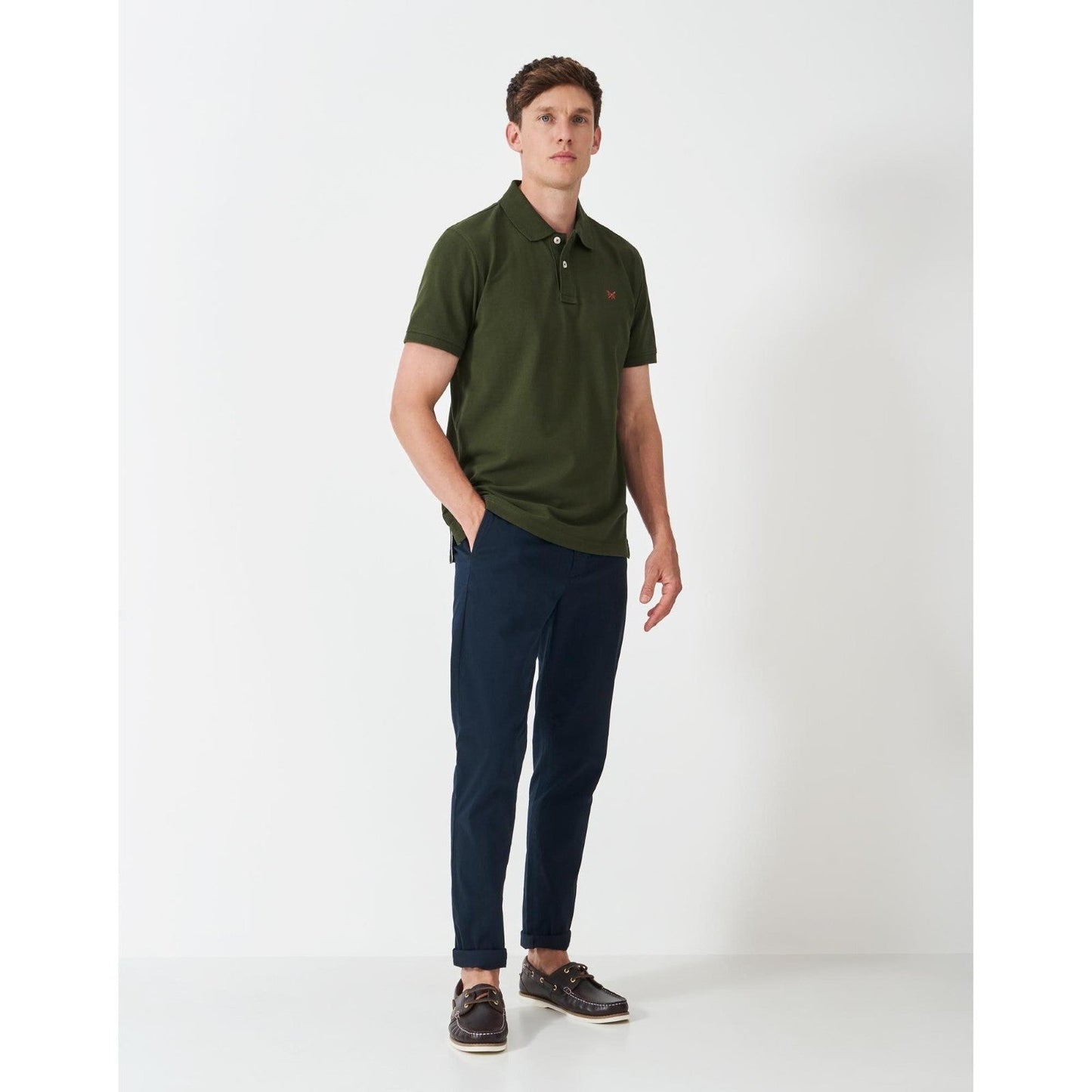 Crew Clothing Mens Classic Pique Short Sleeve Polo Shirt