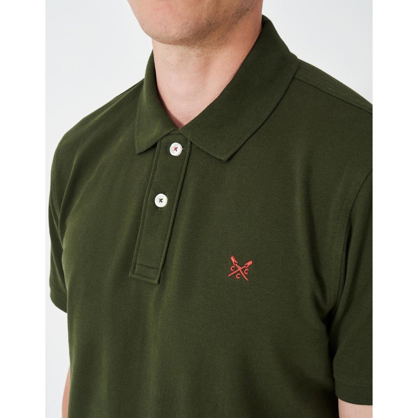 Crew Clothing Mens Classic Pique Short Sleeve Polo Shirt