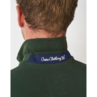 Crew Clothing Mens Pique Long Sleeve Polo Shirt