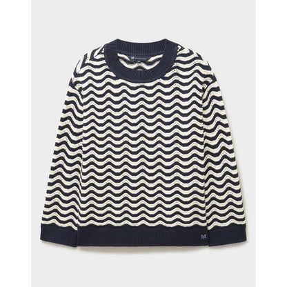 Crew Clothing Womens Bella Scallop Knit Sweatshirt