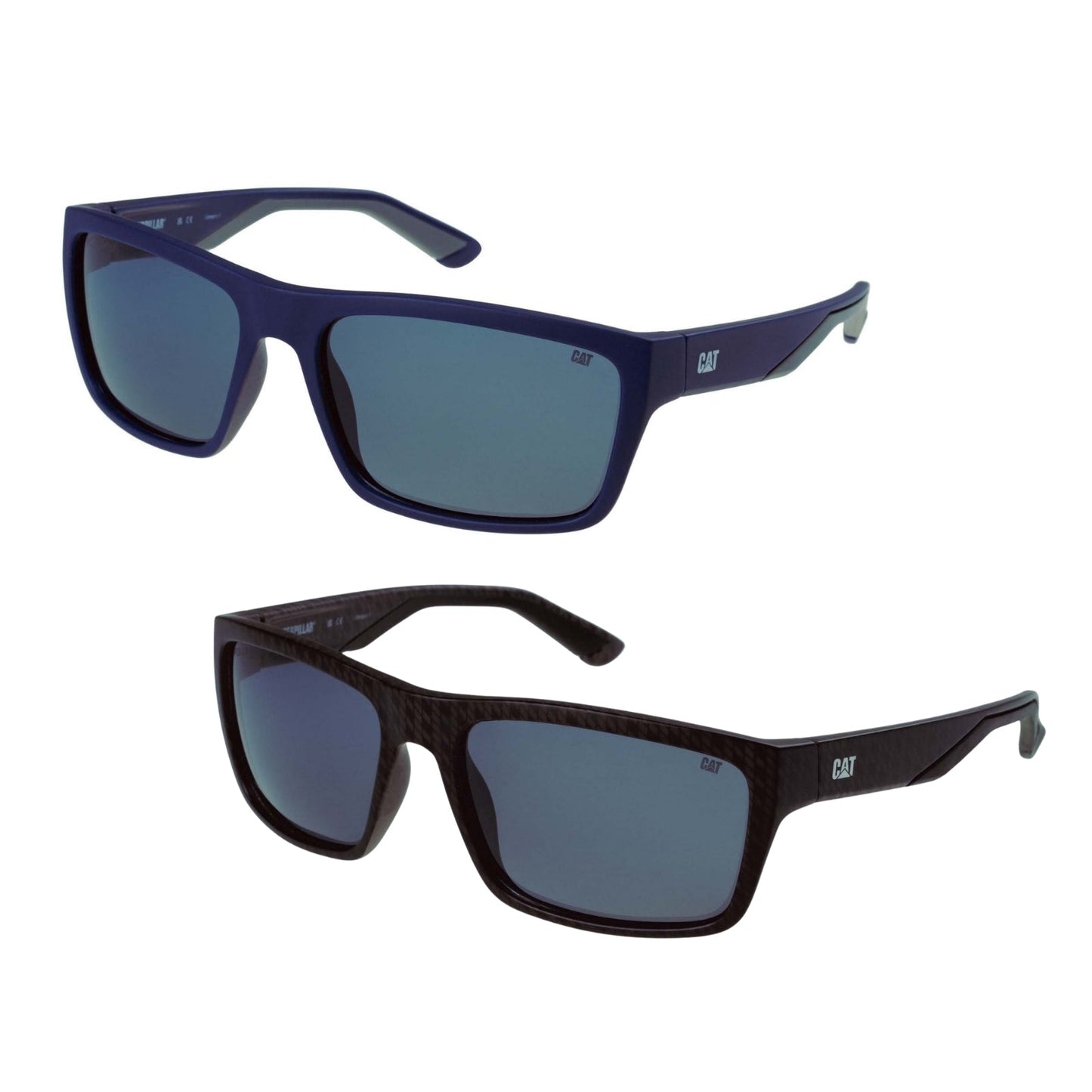 CAT Mens CTS-8021 Polarised Rectangle Sunglasses