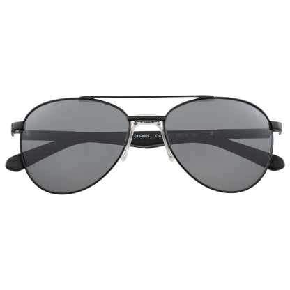 CAT Mens CTS-8025 Aviator Sunglasses - Matte Black/Black