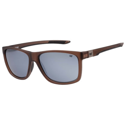 CAT Mens CTS-8027 Polarised Deep Square Sunglasses