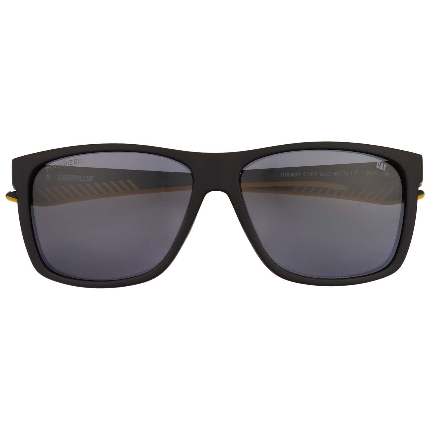 CAT Mens CTS-8027 Polarised Deep Square Sunglasses