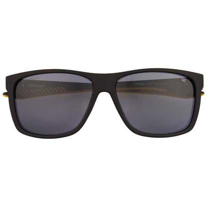 CAT Mens CTS-8027 Polarised Deep Square Sunglasses