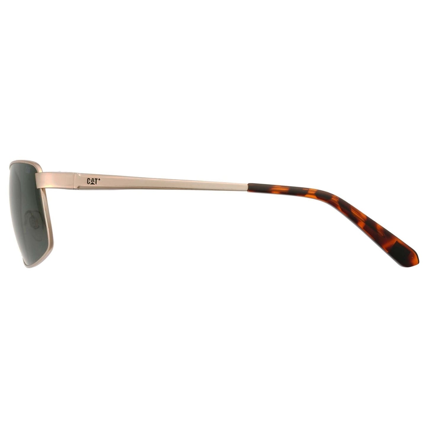 CAT Mens CTS-8030 Polarised Wrapped Metal Sunglasses