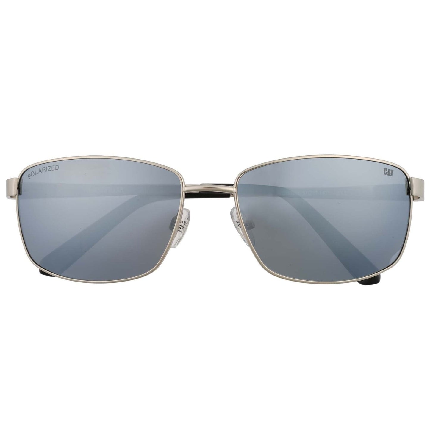 CAT Mens CTS-8030 Polarised Wrapped Metal Sunglasses