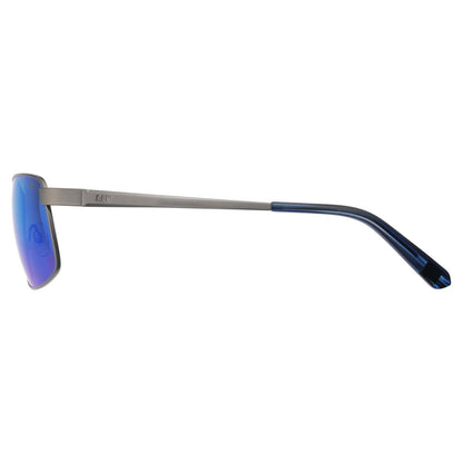 CAT Mens CTS-8030 Polarised Wrapped Metal Sunglasses