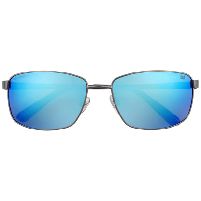 CAT Mens CTS-8030 Polarised Wrapped Metal Sunglasses