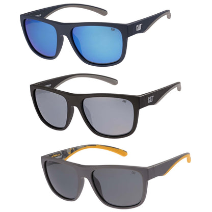 CAT Mens CTS-8032 Polarised Rectangle Sunglasses