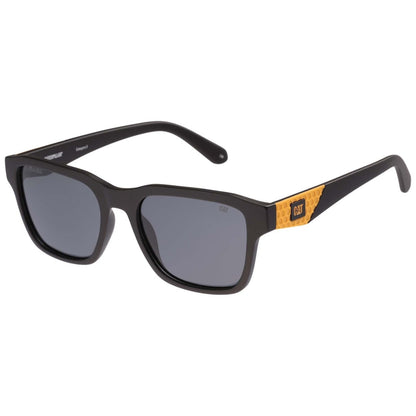 CAT Mens CTS-8037 Polarised Hexagon Sunglasses