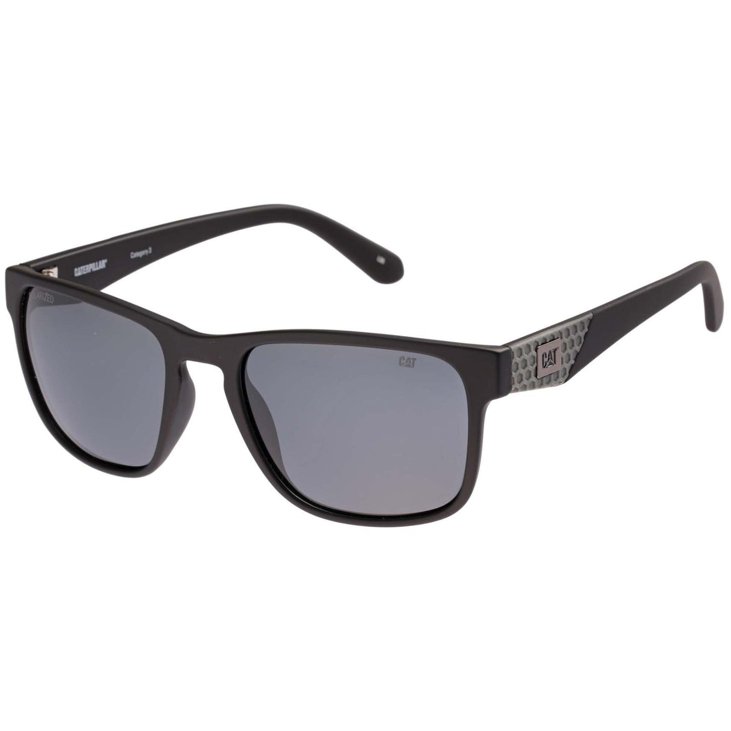 CAT Mens CTS-8038 Polarised Rectangle Sunglasses