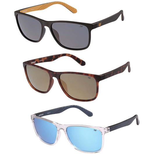 CAT Mens CTS-8041 Polarised Rectangle Sunglasses