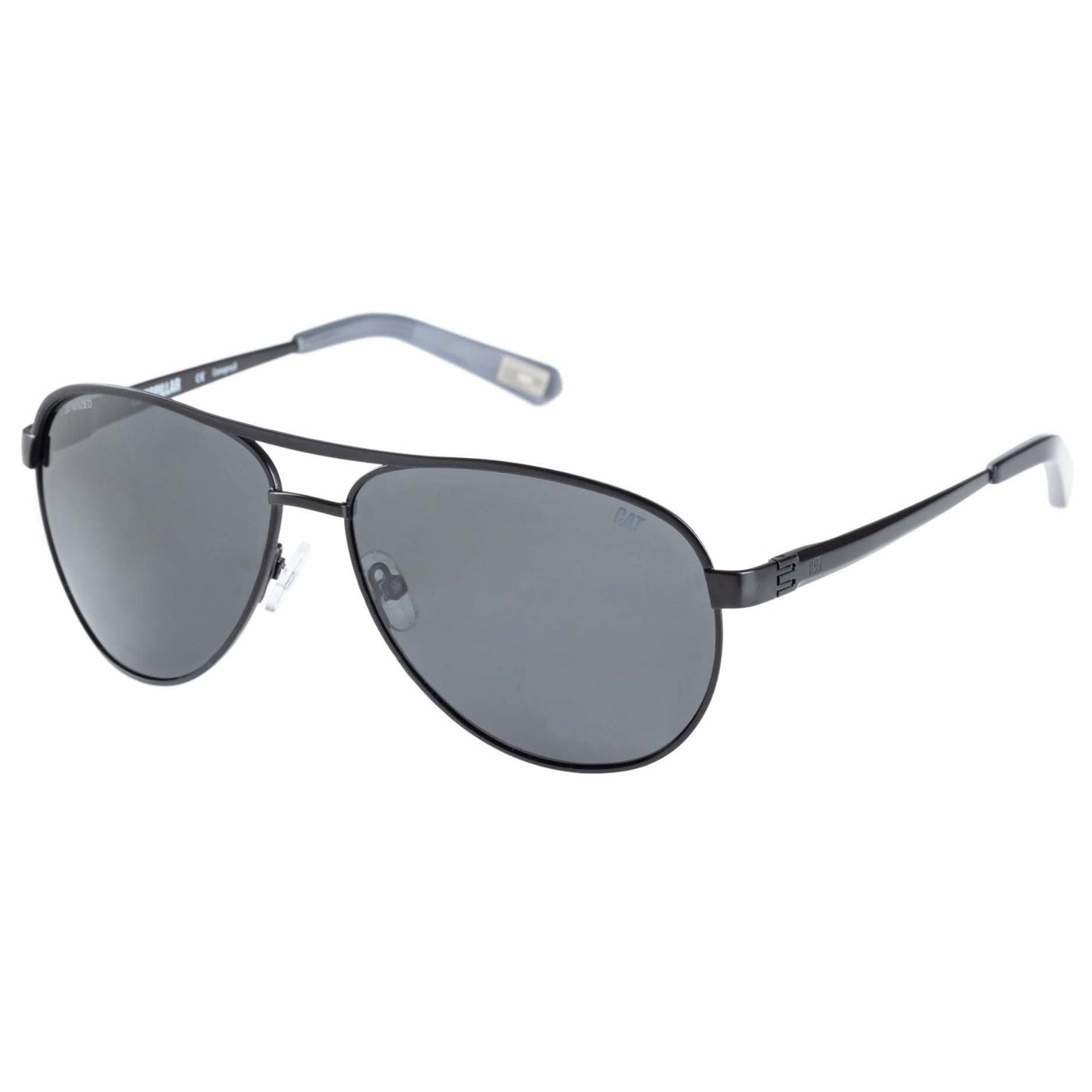 CAT Mens Armature Polarised Aviator  Sunglasses