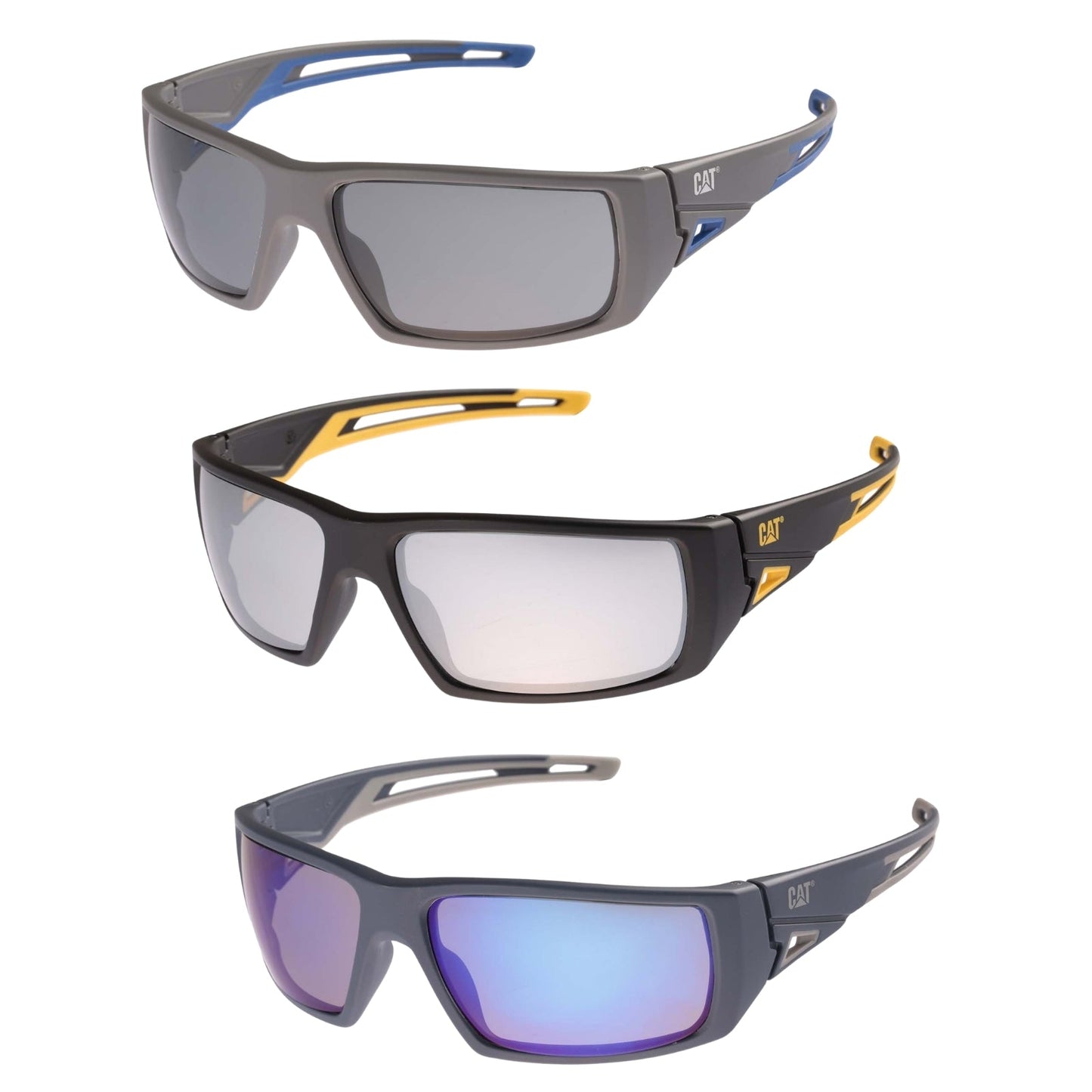 CAT Mens Rebar Wrap Sunglasses