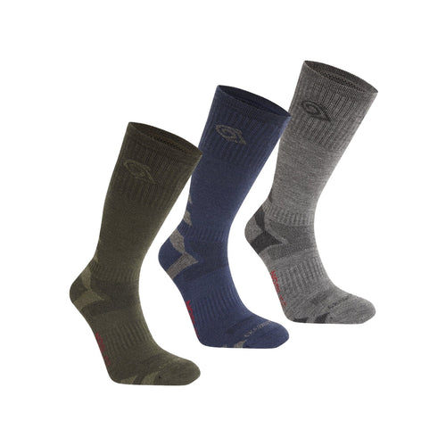 Craghoppers Nosilife Adventure Wool Crew Socks