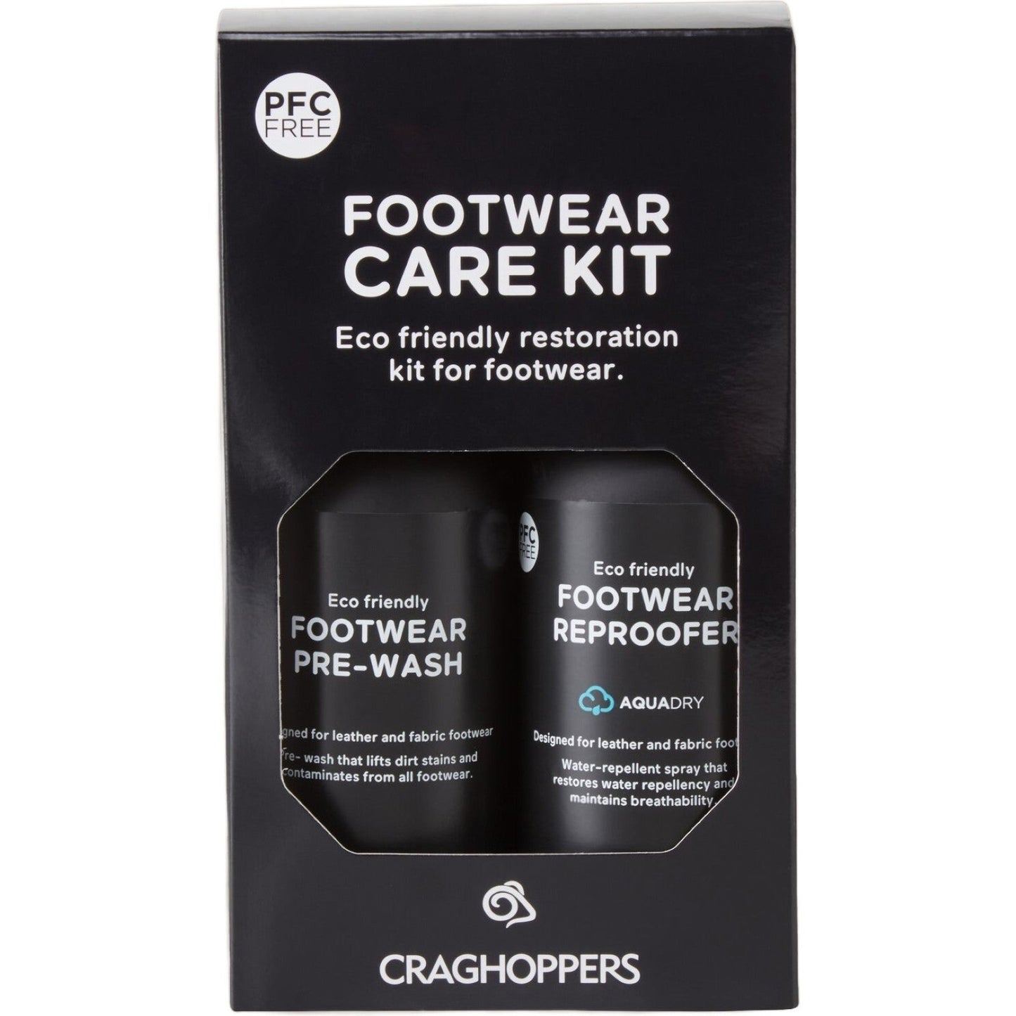 Craghoppers Shoe Care Footwear Kit - Black