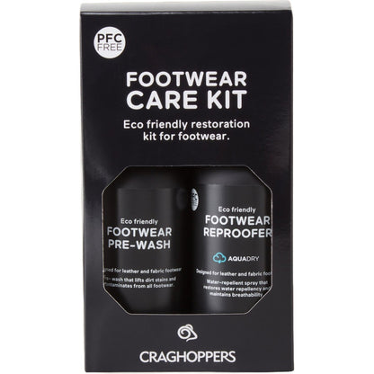 Craghoppers Shoe Care Footwear Kit - Black