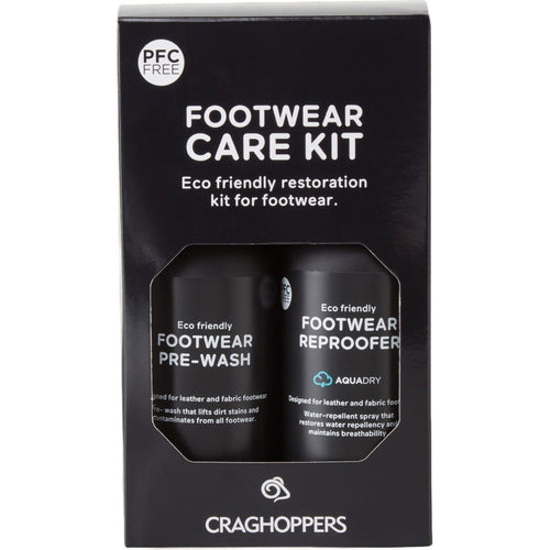 Craghoppers Shoe Care Footwear Kit - Black