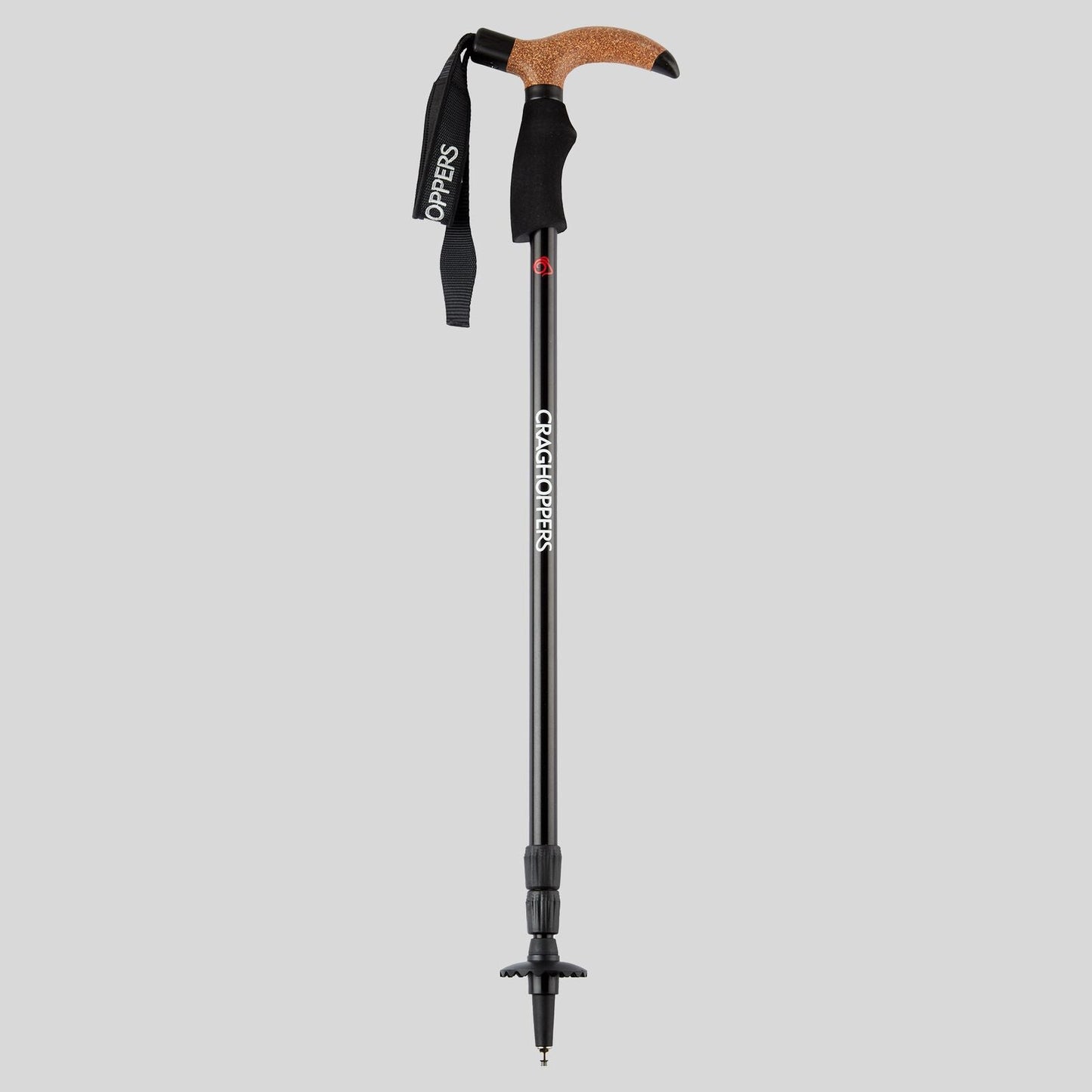 Craghoppers Venture T-Grip Walking Pole - Black