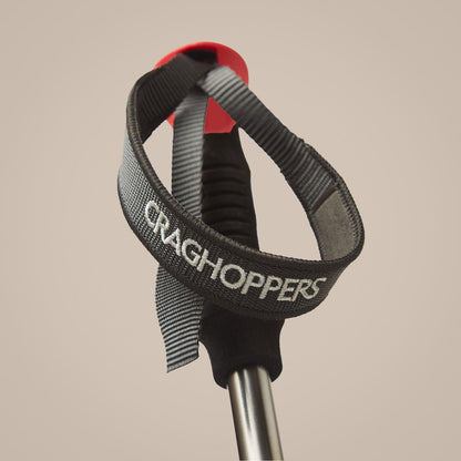 Craghoppers Venture Pair Walking Pole - Anodised Grey / Black