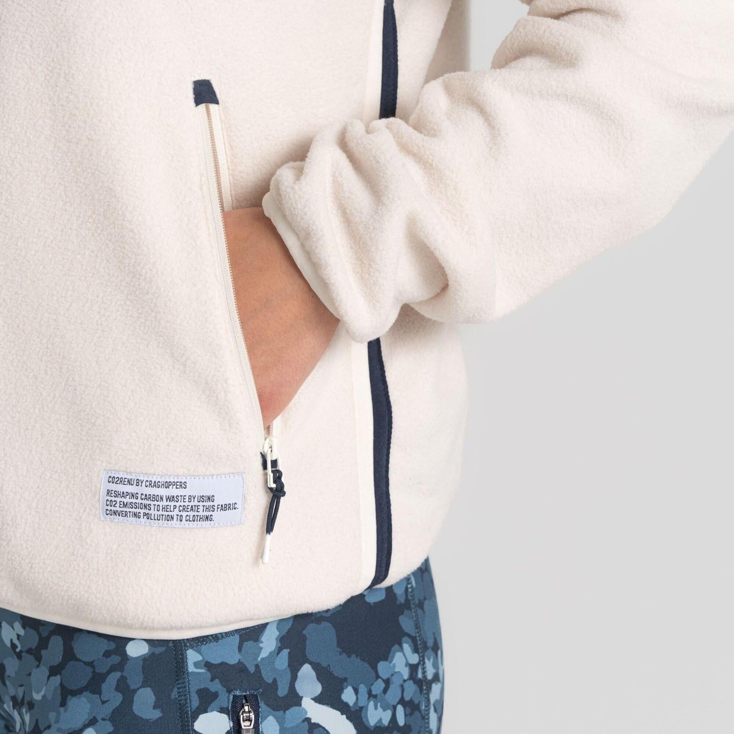 Craghoppers Womens CO2 Renu Half Zip Fleece