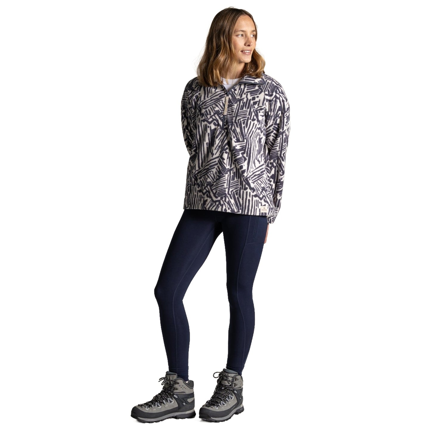 Craghoppers Womens Annjela Quick Dry Half Zip Fleece