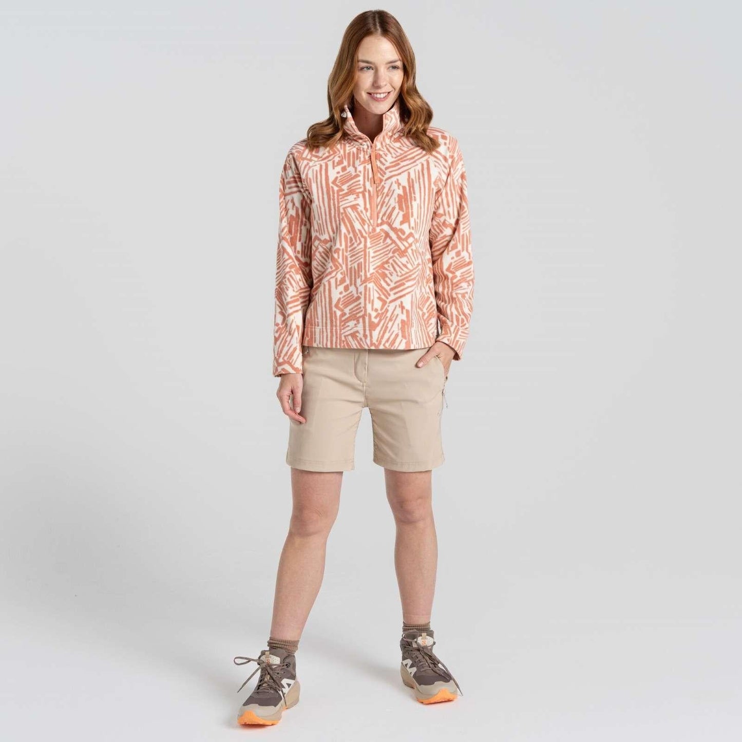 Craghoppers Womens Annjela Quick Dry Half Zip Fleece