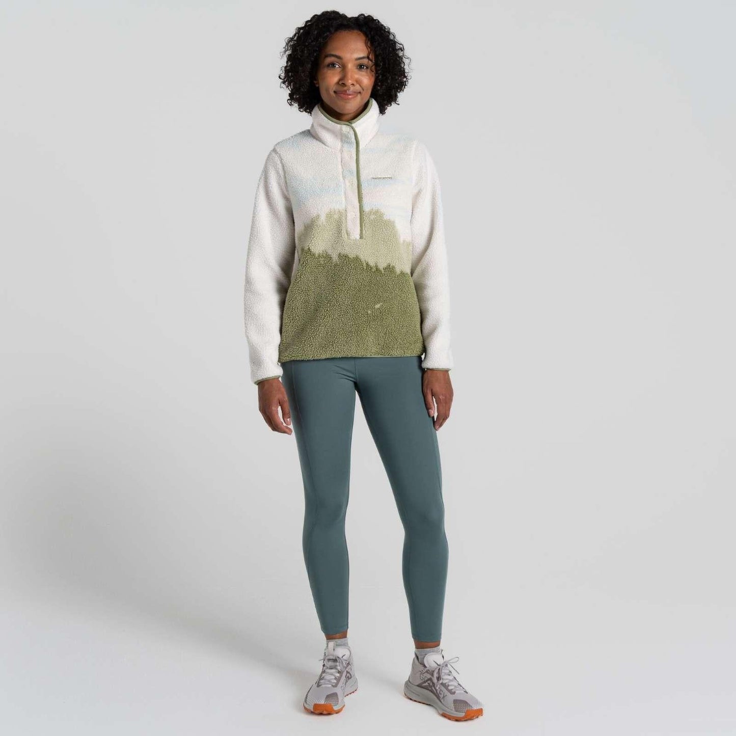 Craghoppers Womens Rosemary Overhead National Trust Half Zip Fleece