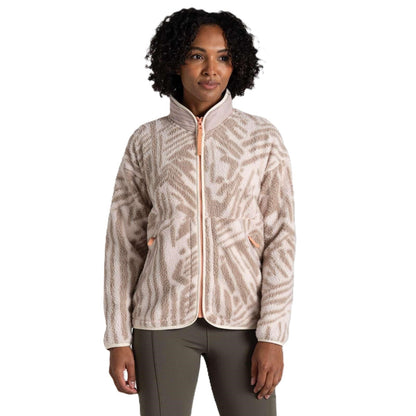 Craghoppers Womens Dante Patterned Full Zip Fleece