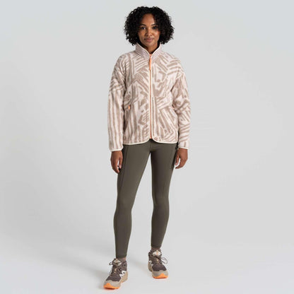 Craghoppers Womens Dante Patterned Full Zip Fleece