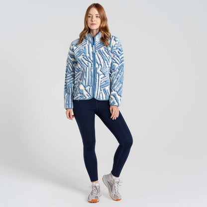 Craghoppers Womens Dante Patterned Full Zip Fleece